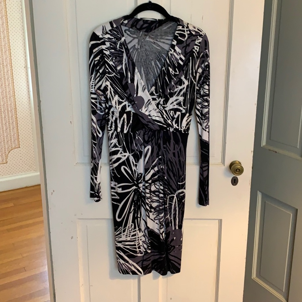 Boss long sleeve dress